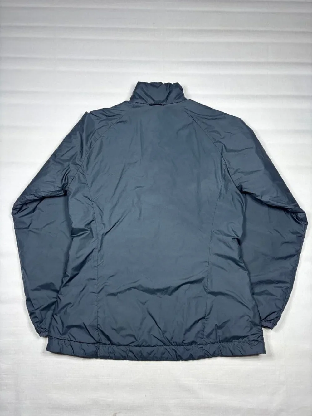 Patagonia Snowbelle Insulated Reversible Puffer Jacket Liner Blue Womens Med